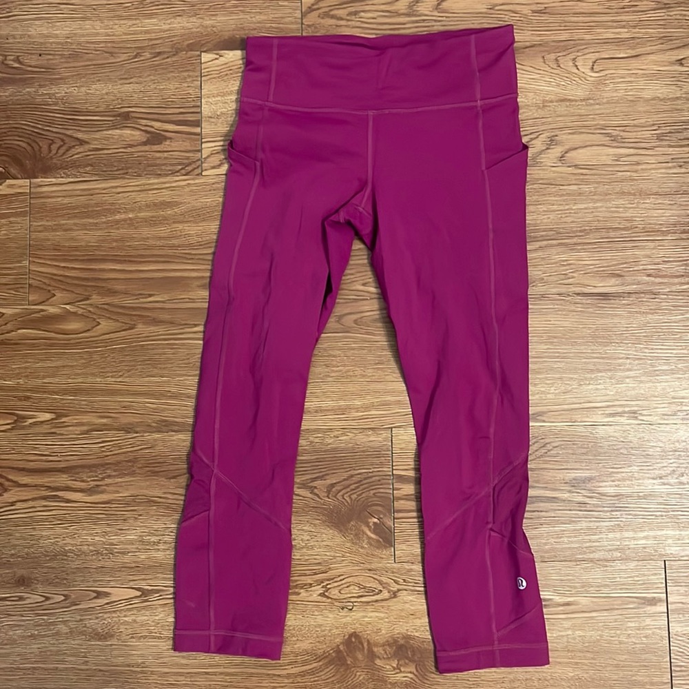 Lululemon capri workout pants